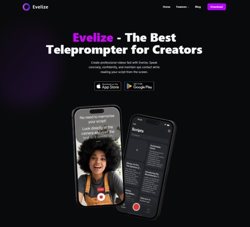 Evelize Teleprompter screenshot