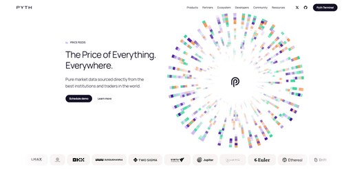Pyth Network screenshot