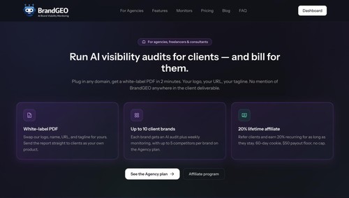 BrandGEO.co - AI Brand Visibility Monitoring