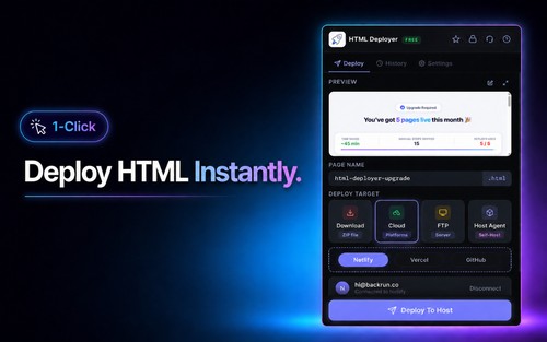 HTML Deployer