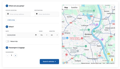 RideCab wp screenshot
