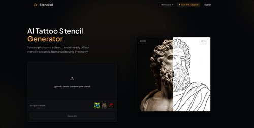Stencil AI screenshot