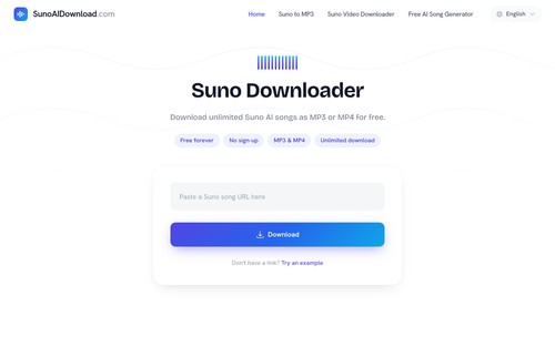 Suno Downloader screenshot