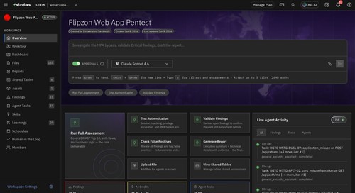 Strobes Agentic Pentesting — AI workspace: run assessments, validate findings, and generate reports