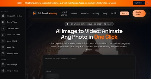 ClipTrend.ai screenshot