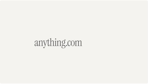 Anything