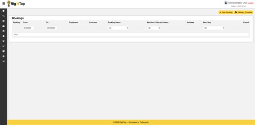 Equipment Rental Software screenshot