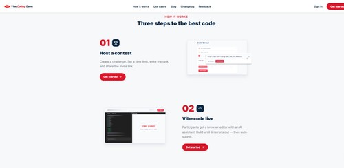 Vibe Coding Game screenshot