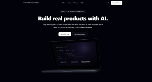 Vibe Coding Turkey screenshot