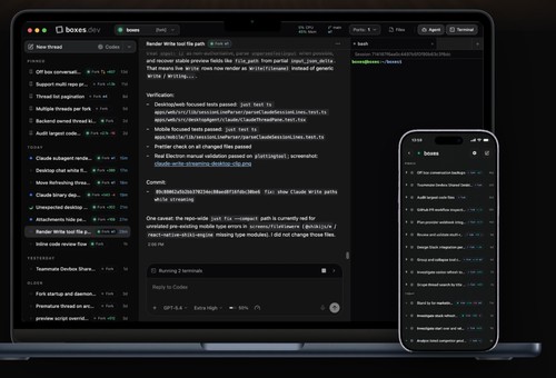 Boxes.dev screenshot