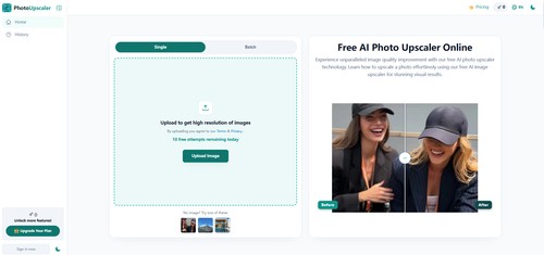 Photo Upscaler AI screenshot