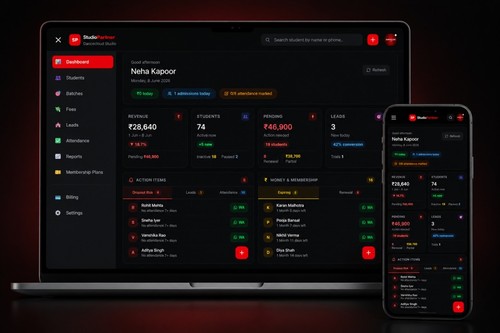 StudioPartner screenshot