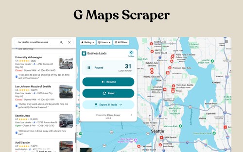 Google Maps lead extraction workflow