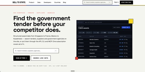 Selltostate screenshot