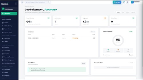 Kappino - Restaurant Management Software