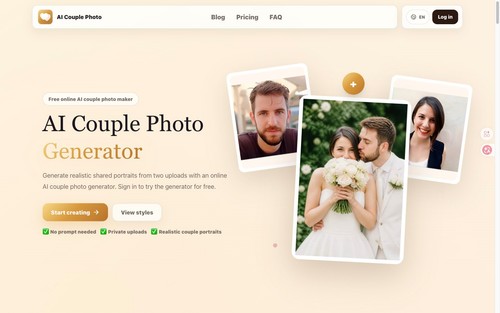 AI Couple Photo screenshot