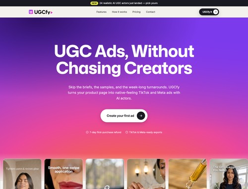 UGCfy screenshot