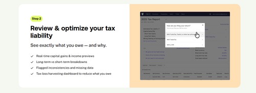 TokenTax is the #1 crypto tax software for individuals and businesses. We offer a comprehensive suite of tools to help you track gains, calculate taxe