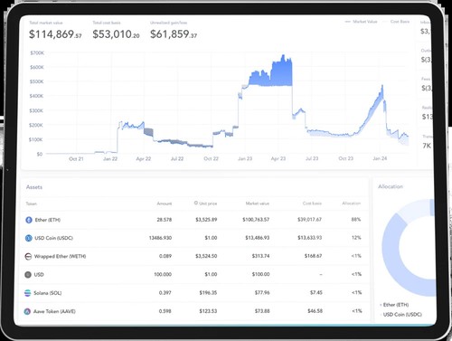 Taxbit screenshot