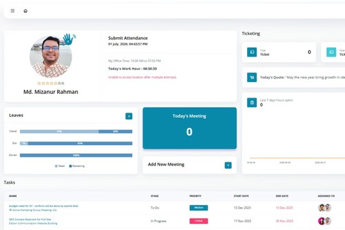 Employees dashboard