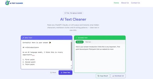 httpaicleanertext