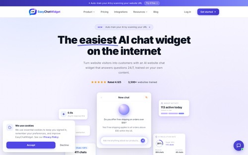 EasyChatWidget