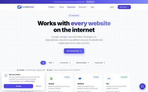 EasyChatWidget