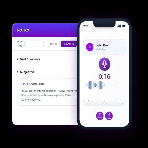 Notiro screenshot