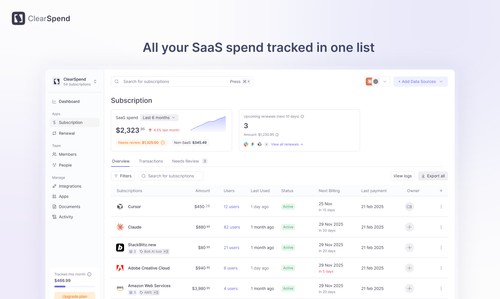 ClearSpend AI