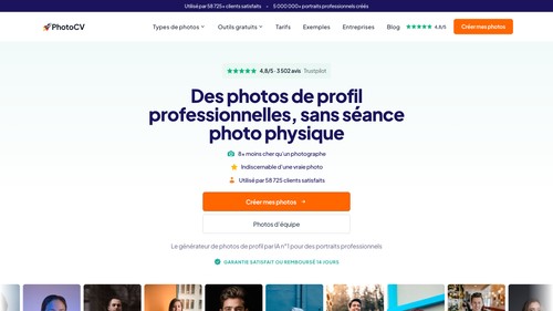 PhotoCV screenshot