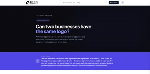 Logo Creation