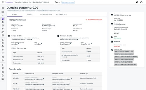 Veengu Core Platform for Banks and Fintechs