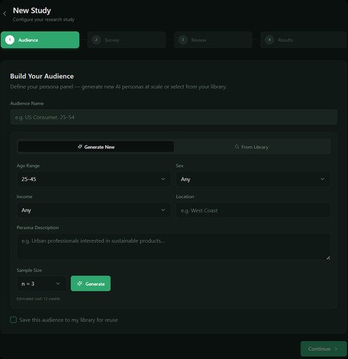 PersonaHive screenshot