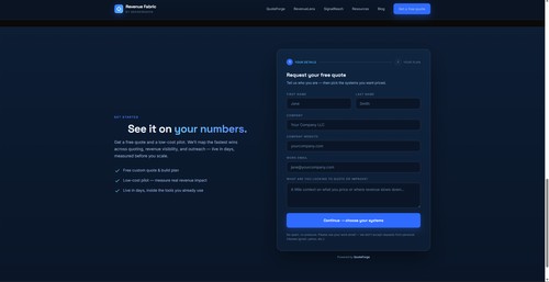 Revenue Fabric