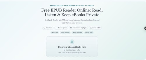 Epub Reader Pro screenshot
