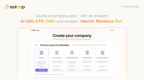 Choose your AI Cofounder
