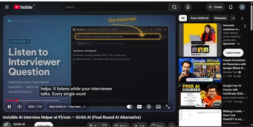 AI Interview Assistant - GirGit AI