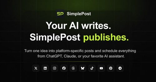 SimplePost screenshot