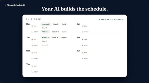 Simple Schedule screenshot