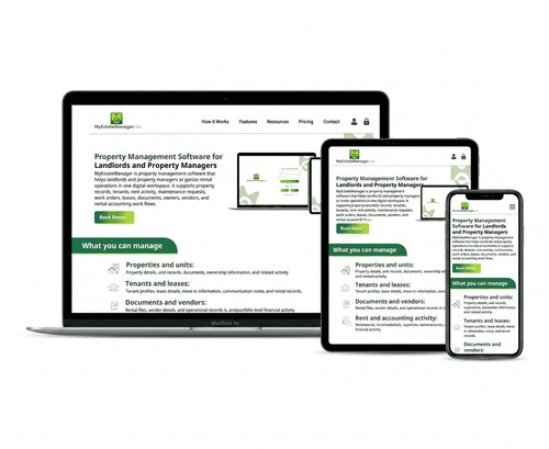 MyEstateManager.co screenshot