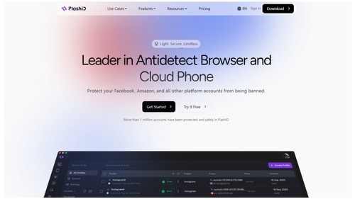 FlashID screenshot