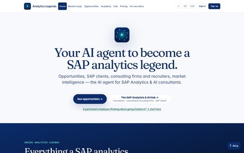 Analytics Legends