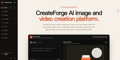 CreateForge AI