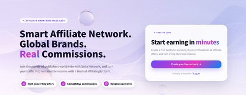 Smart Affiliate Network. Global Brands. Real Commissions.