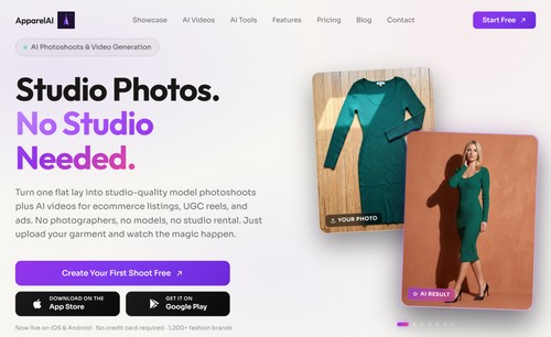 Instantly convert flat-lay garment photos into studio quality on-model shoots and marketing assets to speed up catalog production.