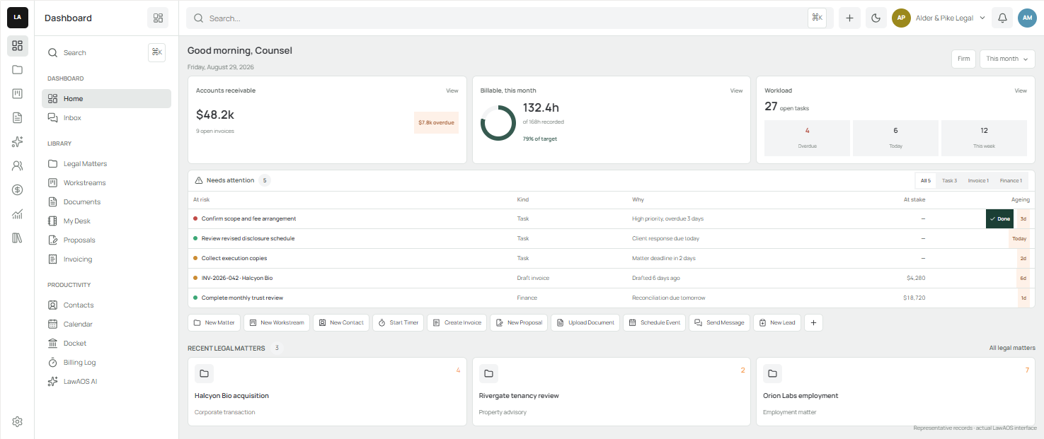 LawAOS screenshot