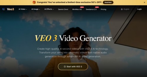 Veo 3 Video Generator screenshot