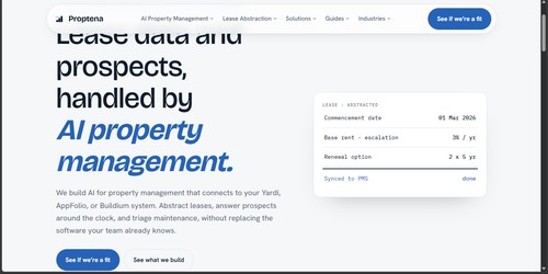 Proptena screenshot