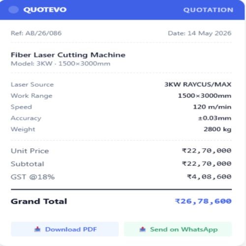 Quotevo screenshot