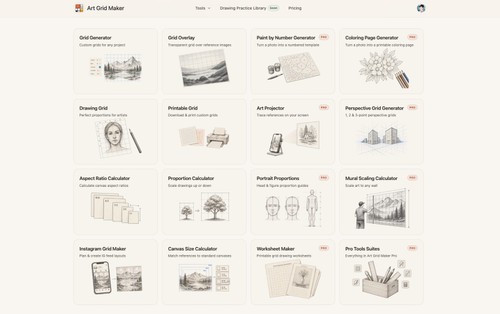 Art Grid Maker